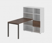 Рабочая станция Skyland EDIS EURST 1113 Дуб Денвер темный Мокко Белый