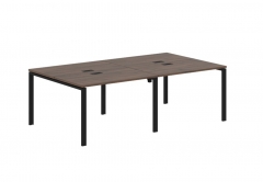 Бенч-система 4-местная Skyland EDIS EUWST 2313 Дуб Денвер темный Черный