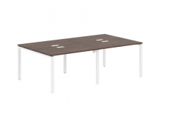 Бенч-система 4-местная Skyland EDIS EUWST 2313 Дуб Денвер темный Белый