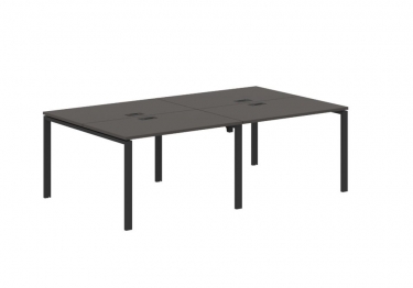 Бенч-система 4-местная Skyland EDIS EUWST 2313 Мокко Черный