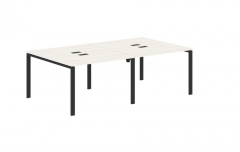 Бенч-система 4-местная Skyland EDIS EUWST 2313 Ясень Траун Черный