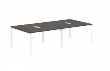 Бенч-система 4-местная Skyland EDIS EUWST 2713 Мокко Белый