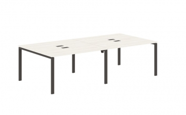 Бенч-система 4-местная Skyland EDIS EUWST 2713 Ясень Траун Мокко