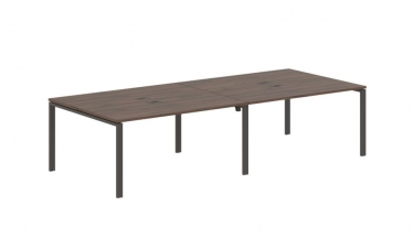 Бенч-система 4-местная Skyland EDIS EUWST 3113 Дуб Денвер темный Мокко
