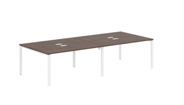 Бенч-система 4-местная Skyland EDIS EUWST 3113 Дуб Денвер темный Блый