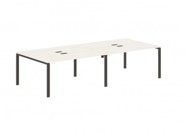 Бенч-система 4-местная Skyland EDIS EUWST 3113 Ясень Траун Мокко