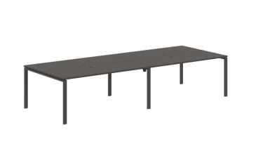 Бенч-система 4-местная Skyland EDIS EUWST 3513 Мокко