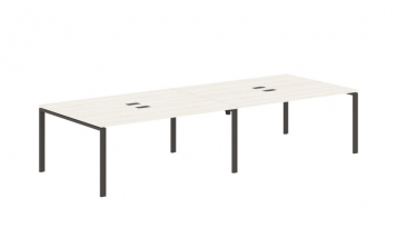 Бенч-система 4-местная Skyland EDIS EUWST 3513 Ясень Траун Мокко