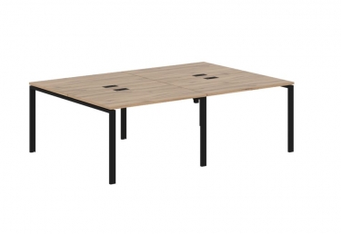 Бенч-система 4-местная Skyland EDIS EUWST 2316 Дуб Денвер светлый Черный