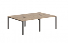 Бенч-система 4-местная Skyland EDIS EUWST 2316 Дуб Денвер светлый Мокко