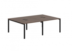 Бенч-система 4-местная Skyland EDIS EUWST 2316 Дуб Денвер темный Черный