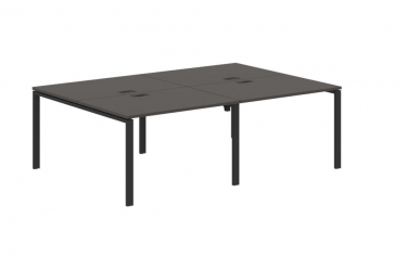 Бенч-система 4-местная Skyland EDIS EUWST 2316 Мокко Черный