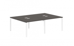 Бенч-система 4-местная Skyland EDIS EUWST 2316 Мокко Белый