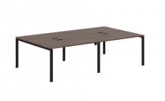 Бенч-система 4-местная Skyland EDIS EUWST 2716 Дуб Денвер темный Черный