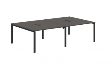 Бенч-система 4-местная Skyland EDIS EUWST 2716 Мокко Черный