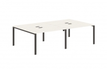 Бенч-система 4-местная Skyland EDIS EUWST 2716 Ясень Траун Мокко