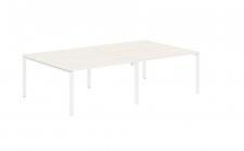 Бенч-система 4-местная Skyland EDIS EUWST 2716 Ясень Траун Белый