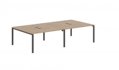 Бенч-система 4-местная Skyland EDIS EUWST 3116 Дуб Денвер светлый Мокко