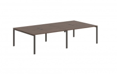 Бенч-система 4-местная Skyland EDIS EUWST 3116 Дуб Денвер темный Мокко