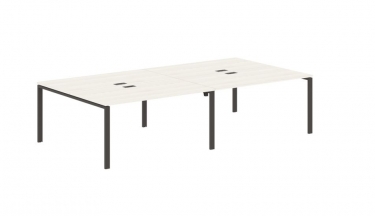 Бенч-система 4-местная Skyland EDIS EUWST 3116 Ясень Траун Мокко