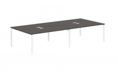 Бенч-система 4-местная Skyland EDIS EUWST 3516 Мокко Белый