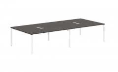Бенч-система 4-местная Skyland EDIS EUWST 3516 Мокко Белый