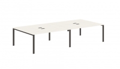 Бенч-система 4-местная Skyland EDIS EUWST 3516 Ясень Траун Мокко