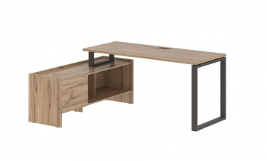 Стол с тумбой Skyland EDIS EQCT 17614 Дуб Денвер светлый Мокко
