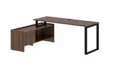 Стол с тумбой Skyland EDIS EQCT 19614 Дуб Денвер темный Черный