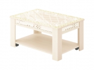 Стол журнальный Витра Агат 30.10 Сосна Астрид Ваниль