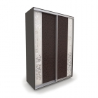 Шкаф-купе 2-х дверный Акцент Купе Акцент-Вера КС 1600х600 Венге