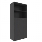 Шкаф с глухими средними дверьми и топом Skyland XHCS 85.6 Легно Темный