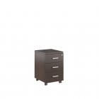 Тумба подкатная POINTEX BON30230301 Темный дуб