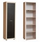 Шкаф-пенал Марибель Уголок школьника Дуб беленый Туя светлая