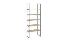 Стеллаж Трия Лофт 800 Черный/Бунратти