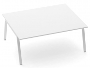 Стол для переговоров Персона Грата Deka Л-обр.каркас 74.145.18 Белый