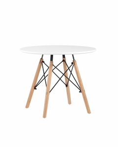 Стол детский Stool Group Eames DSW белый, ножки массив бука