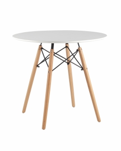 Стол обеденный Stool Group DSW D80 Белый