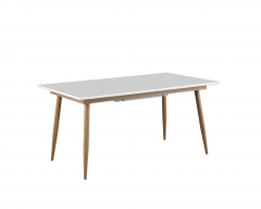 Стол раскладной Stool Group Стокгольм 160-220 Белый