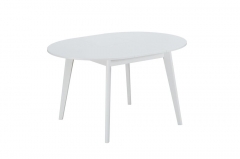 Стол раздвижной Stool Group Rondo 100-135 Белый