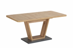 Стол раскладной Stool Group Vector 120-160 Дуб-графит