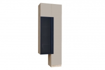 Шкаф с витриной Кёльн Любимый дом ЛД.674.020.000 Дуб Золотой/Кашмир