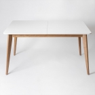 Стол обеденный DAIVA Пегас Plus 160x95 Эмаль белая