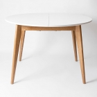 Стол обеденный DAIVA Орион Plus 100x100 Морилка Дуб натуральный Морилка Орех