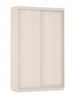 Шкаф-купе двухдверный Е1 Экспресс Дуо Элемент 1400х2200h Дуб молочный