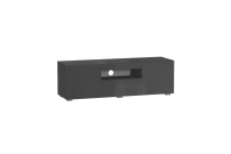 Тумба ТВ 1200 Бруклин Любимый дом ЛД.685.040.000 Оникс Серый глянец