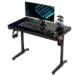 Геймерский стол с RGB подсветкой Eureka Eureka GTD-I43 Explorer Edition