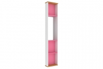 Стеллаж с зеркалом Урбан Любимый дом ЛД 528.080.000 Белый/Розовый